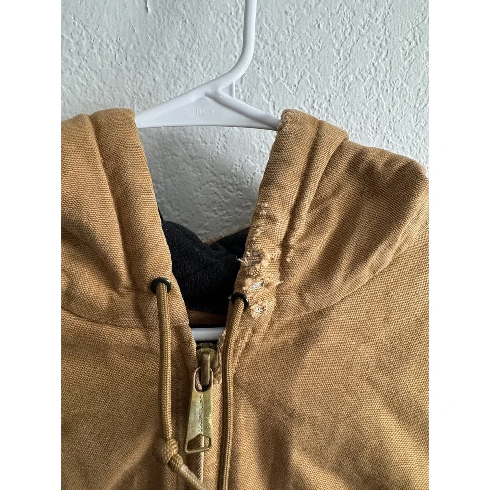 Carhartt J140-M Made IN USA‎ Duck Active Jacket Size 2XL Brown Mens